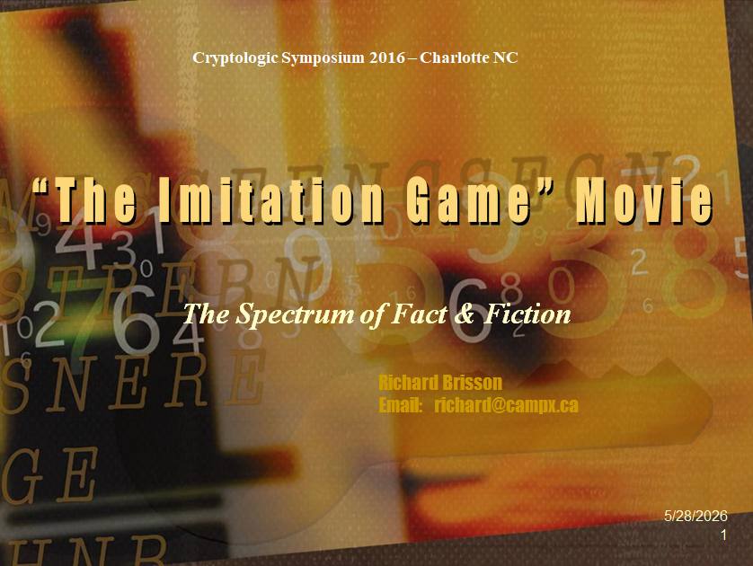 The Imitation Game Movie - Spectrum of Fact & Fiction